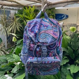 Vera Bradley Large Lavender Women’s Backpack